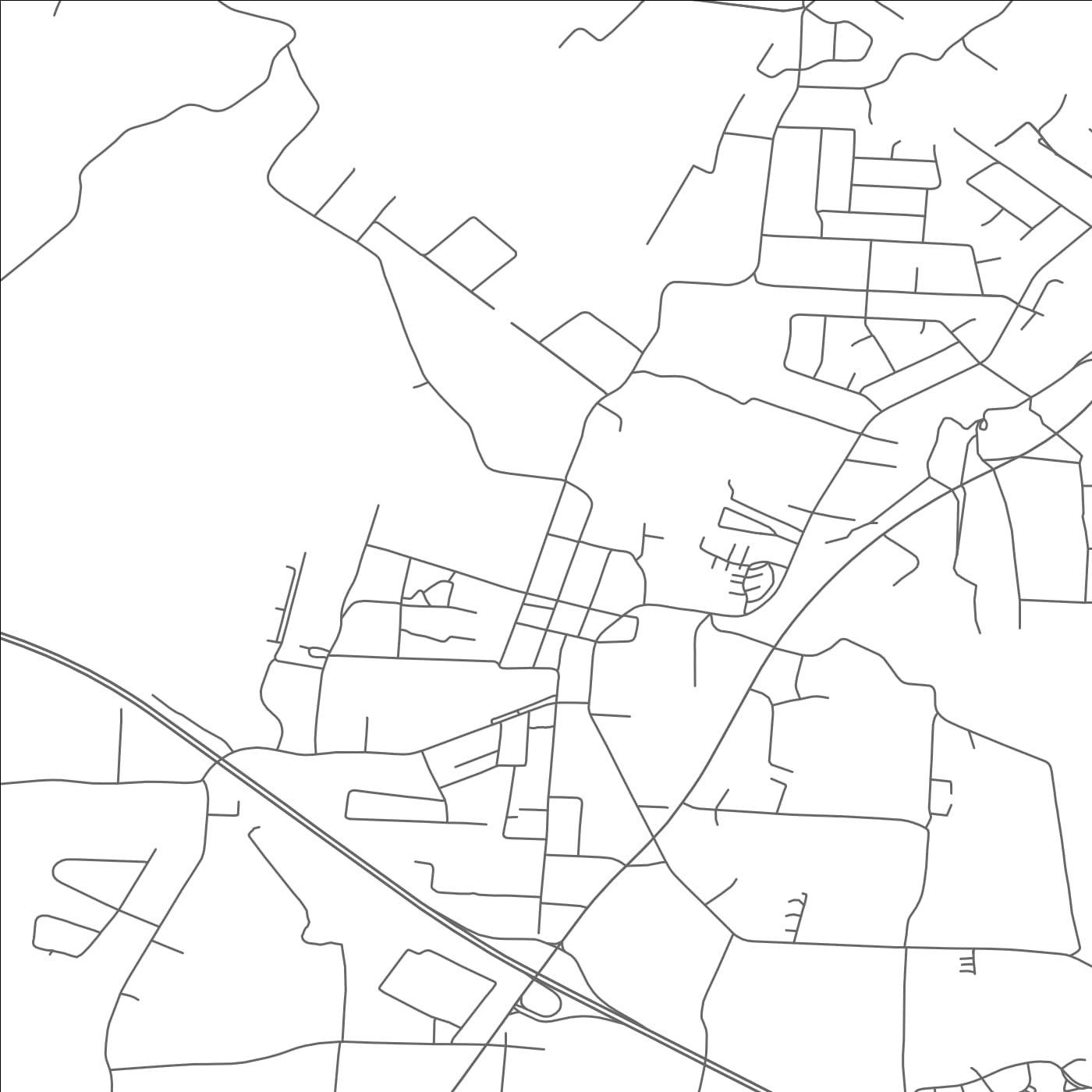 ROAD MAP OF GRAY, TENNESSEE BY MAPBAKES