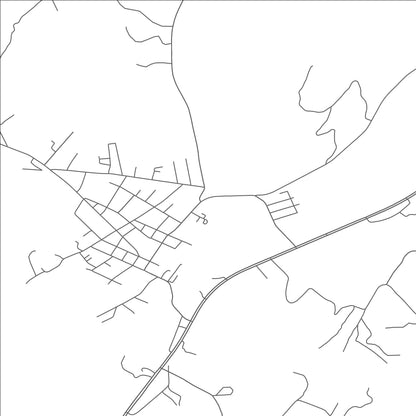 ROAD MAP OF GRAYSVILLE, TENNESSEE BY MAPBAKES