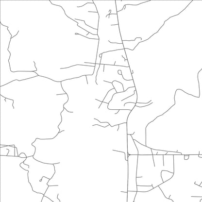 ROAD MAP OF HELENWOOD, TENNESSEE BY MAPBAKES