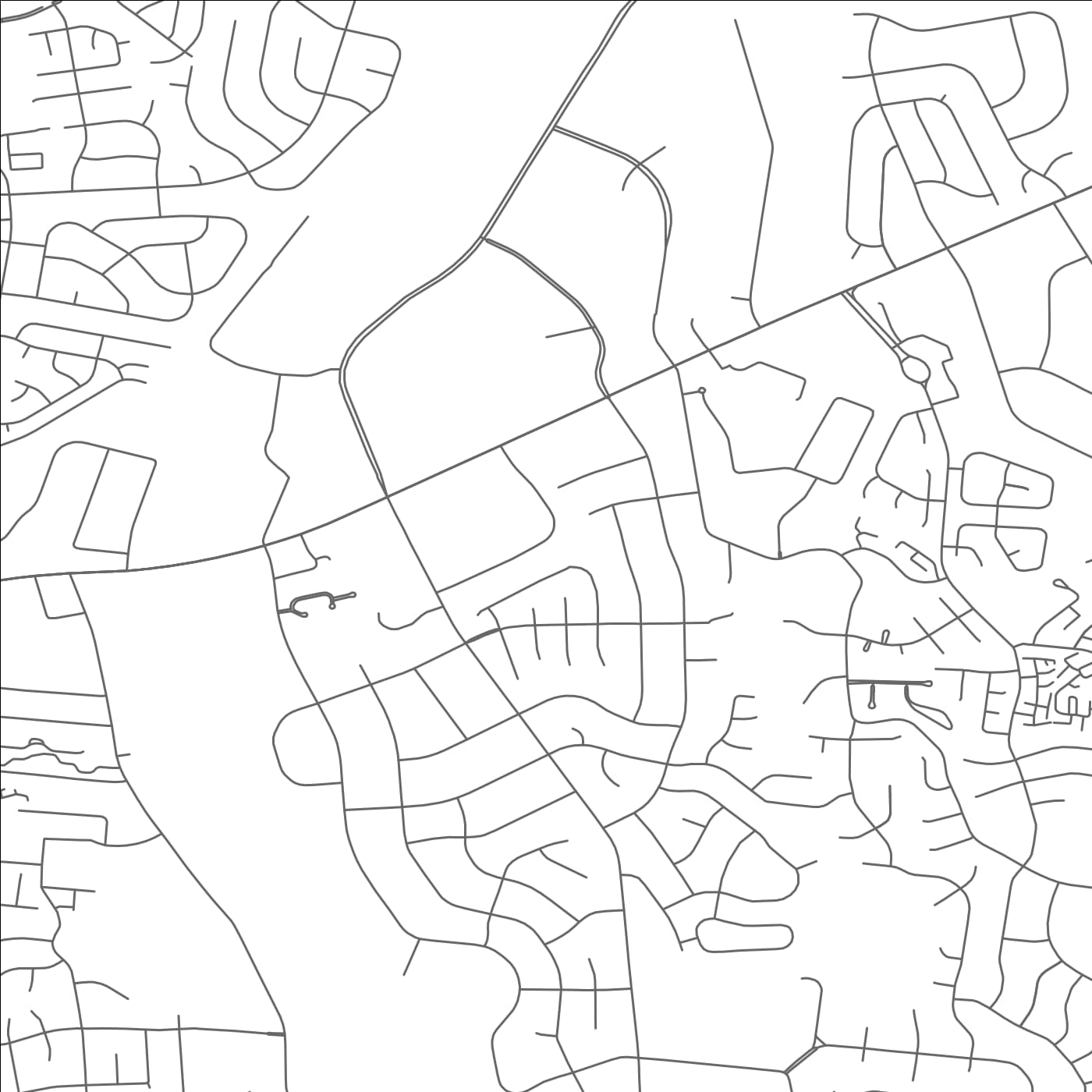 ROAD MAP OF HENDERSONVILLE, TENNESSEE BY MAPBAKES