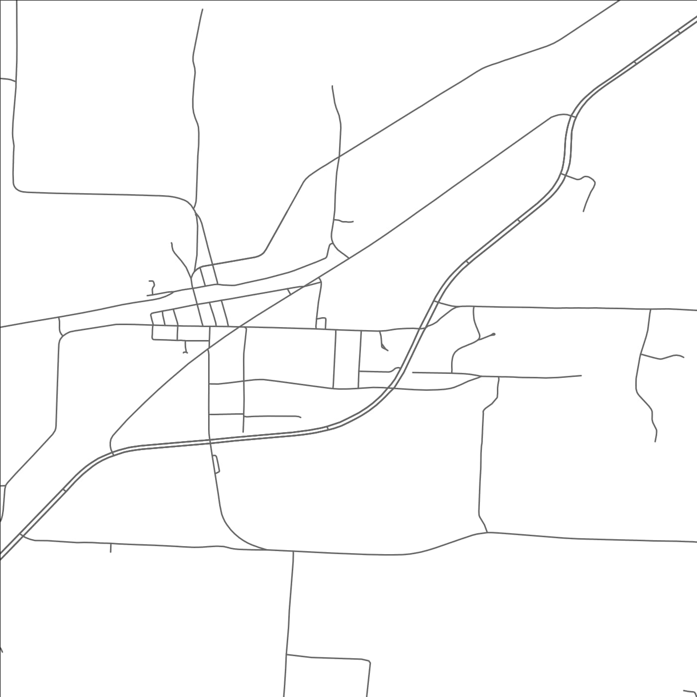 ROAD MAP OF HENRY, TENNESSEE BY MAPBAKES