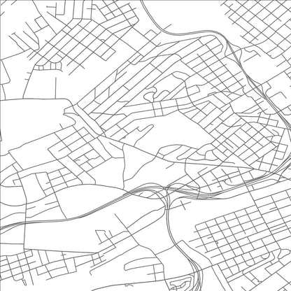 ROAD MAP OF KNOXVILLE, TENNESSEE BY MAPBAKES