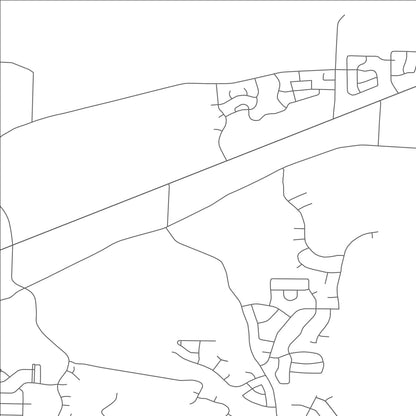 ROAD MAP OF LAKELAND, TENNESSEE BY MAPBAKES