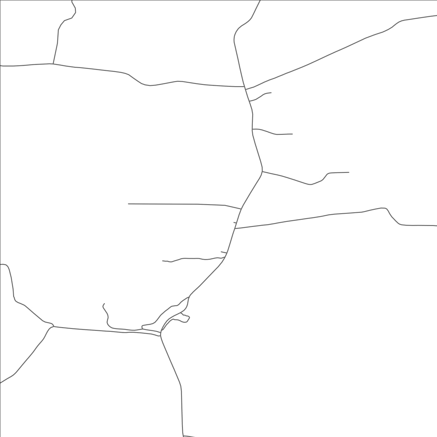 ROAD MAP OF LURAY, TENNESSEE BY MAPBAKES