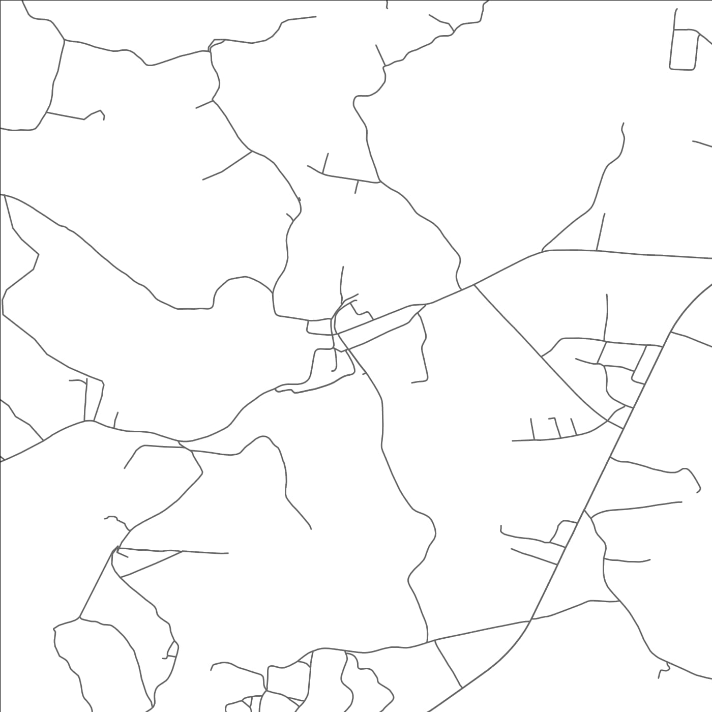 ROAD MAP OF LYLES, TENNESSEE BY MAPBAKES