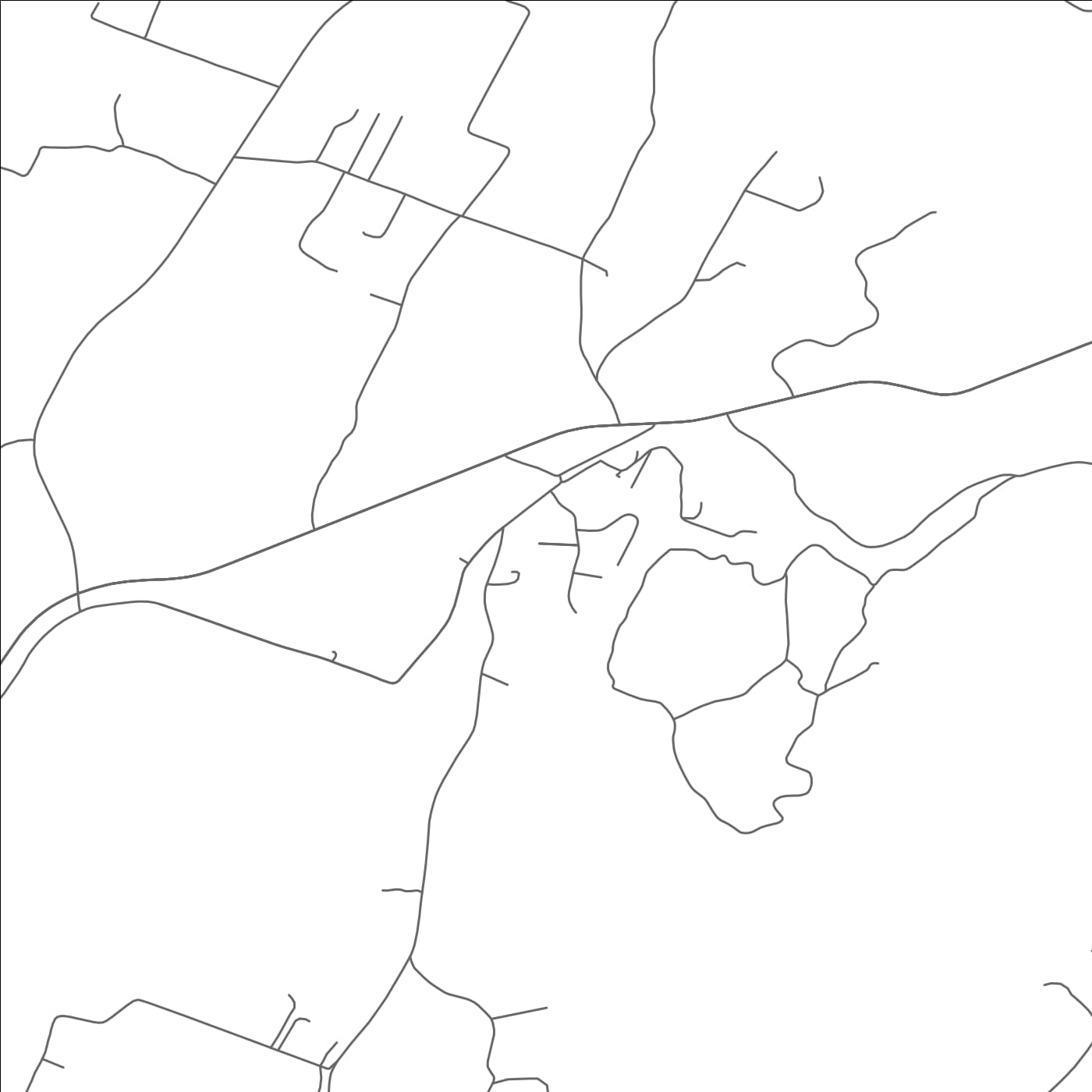 ROAD MAP OF MCDONALD, TENNESSEE BY MAPBAKES