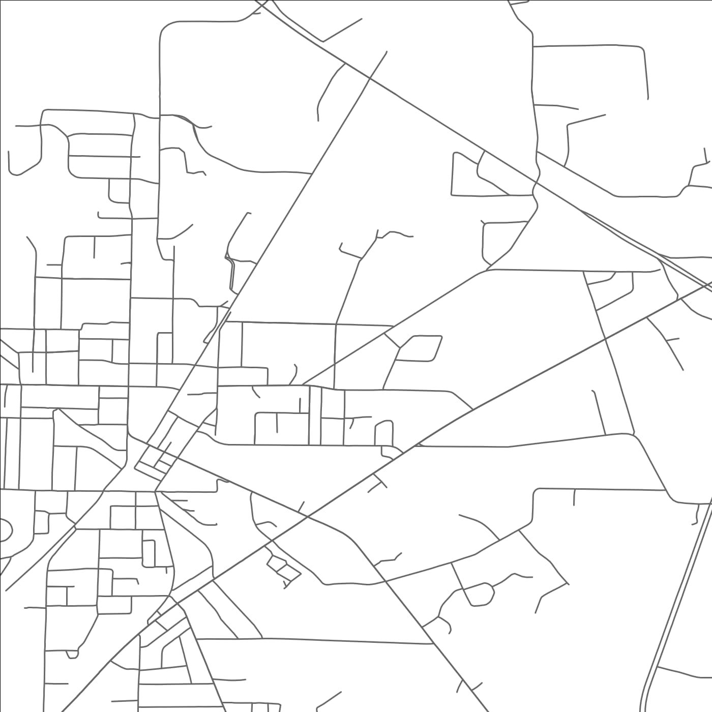 ROAD MAP OF MCKENZIE, TENNESSEE BY MAPBAKES