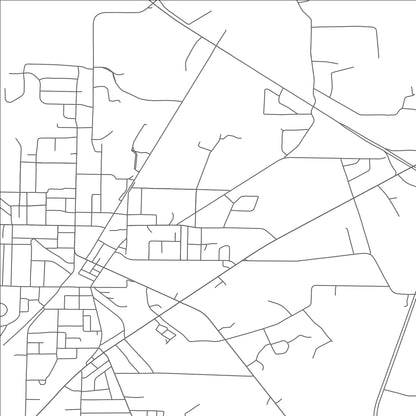 ROAD MAP OF MCKENZIE, TENNESSEE BY MAPBAKES