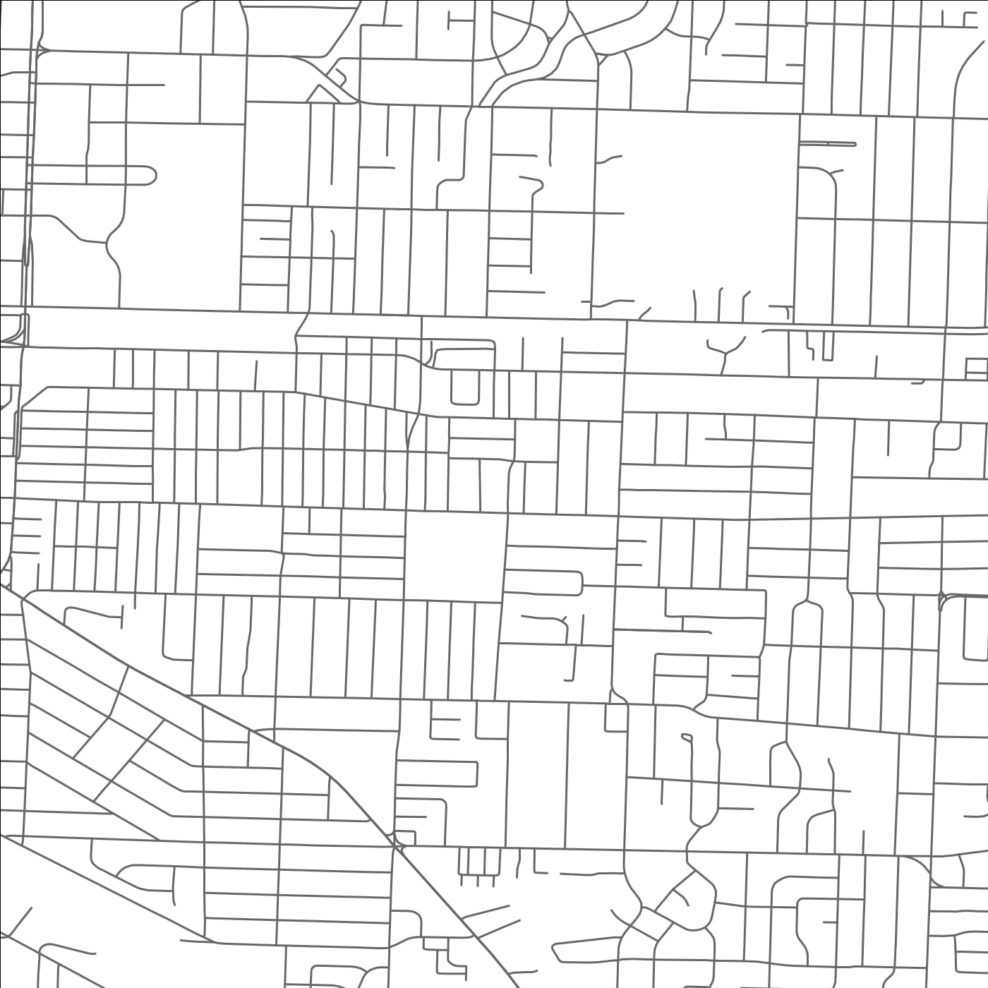 ROAD MAP OF MEMPHIS, TENNESSEE BY MAPBAKES