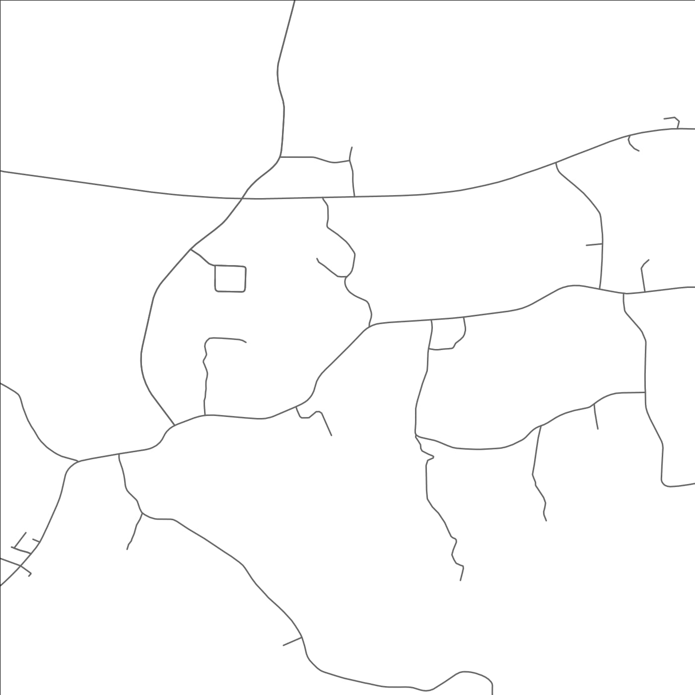 ROAD MAP OF MICHIE, TENNESSEE BY MAPBAKES