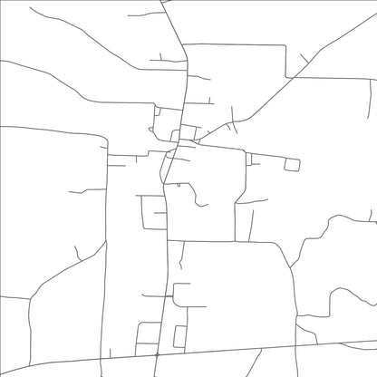 ROAD MAP OF MIDDLETON, TENNESSEE BY MAPBAKES