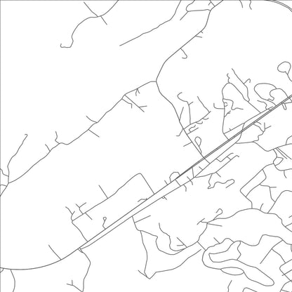 ROAD MAP OF MIDTOWN, TENNESSEE BY MAPBAKES