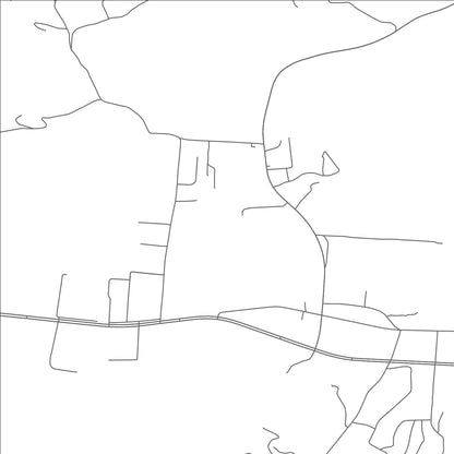 ROAD MAP OF MOORESBURG, TENNESSEE BY MAPBAKES