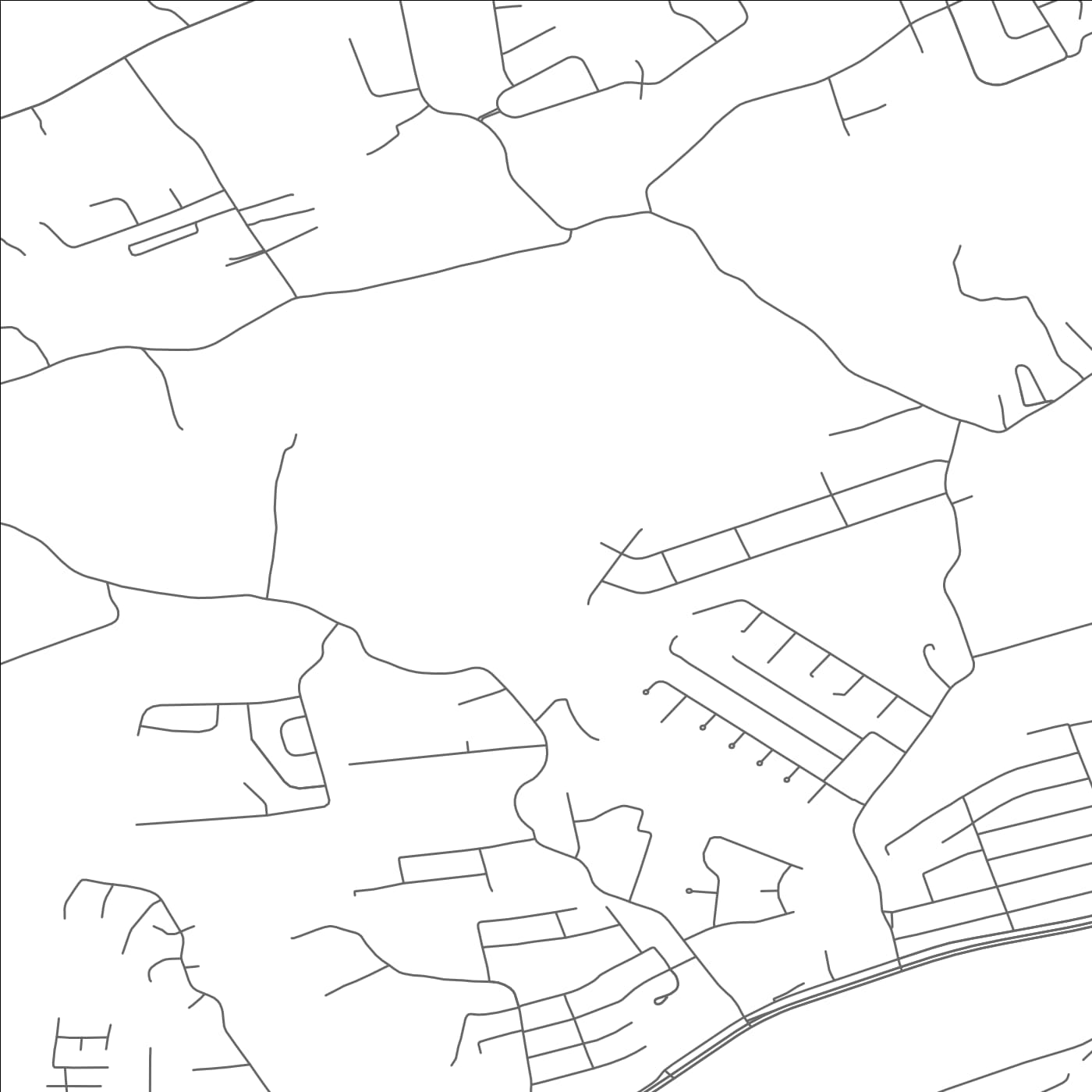 ROAD MAP OF MOUNT CARMEL, TENNESSEE BY MAPBAKES