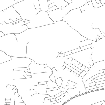 ROAD MAP OF MOUNT CARMEL, TENNESSEE BY MAPBAKES