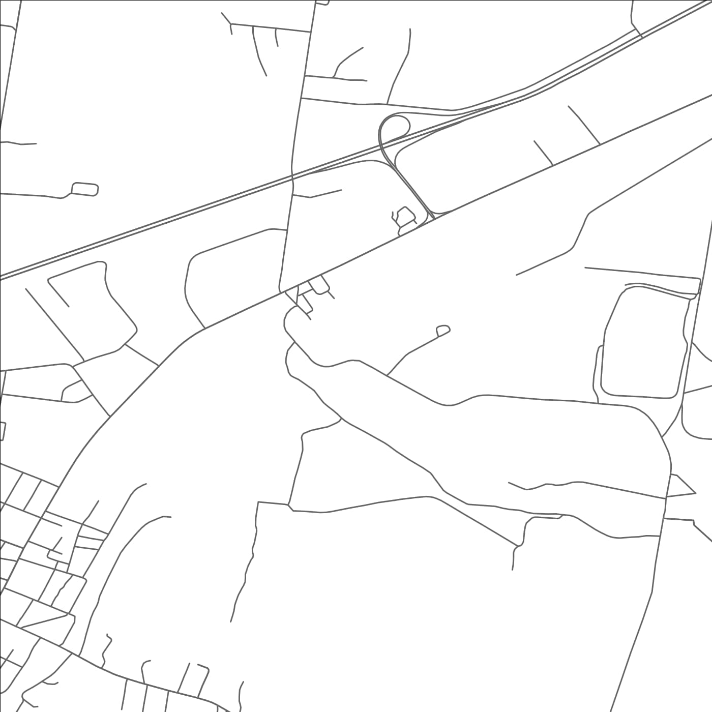 ROAD MAP OF MOUNT PLEASANT, TENNESSEE BY MAPBAKES