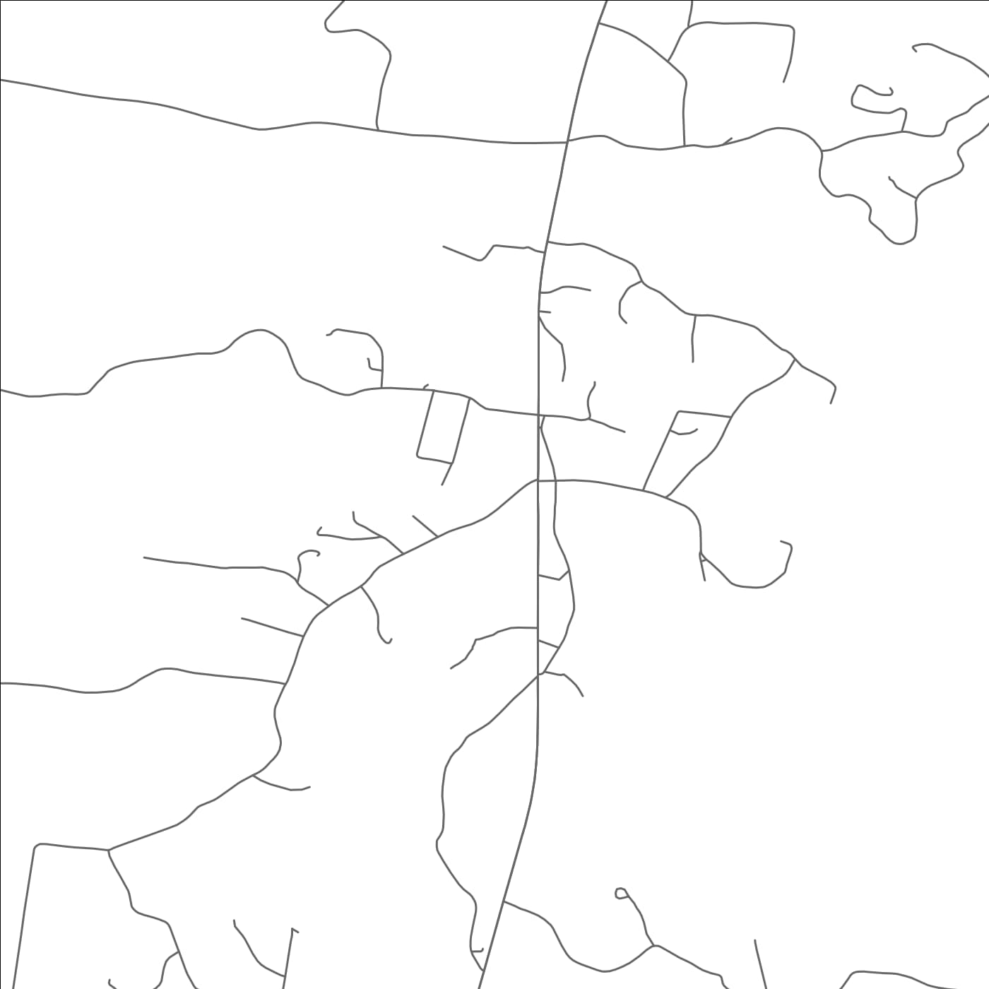 ROAD MAP OF NIXON, TENNESSEE BY MAPBAKES