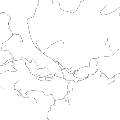 ROAD MAP OF OAKDALE, TENNESSEE BY MAPBAKES