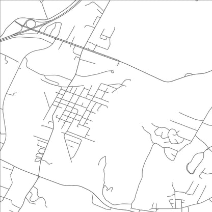 ROAD MAP OF OOLTEWAH, TENNESSEE BY MAPBAKES