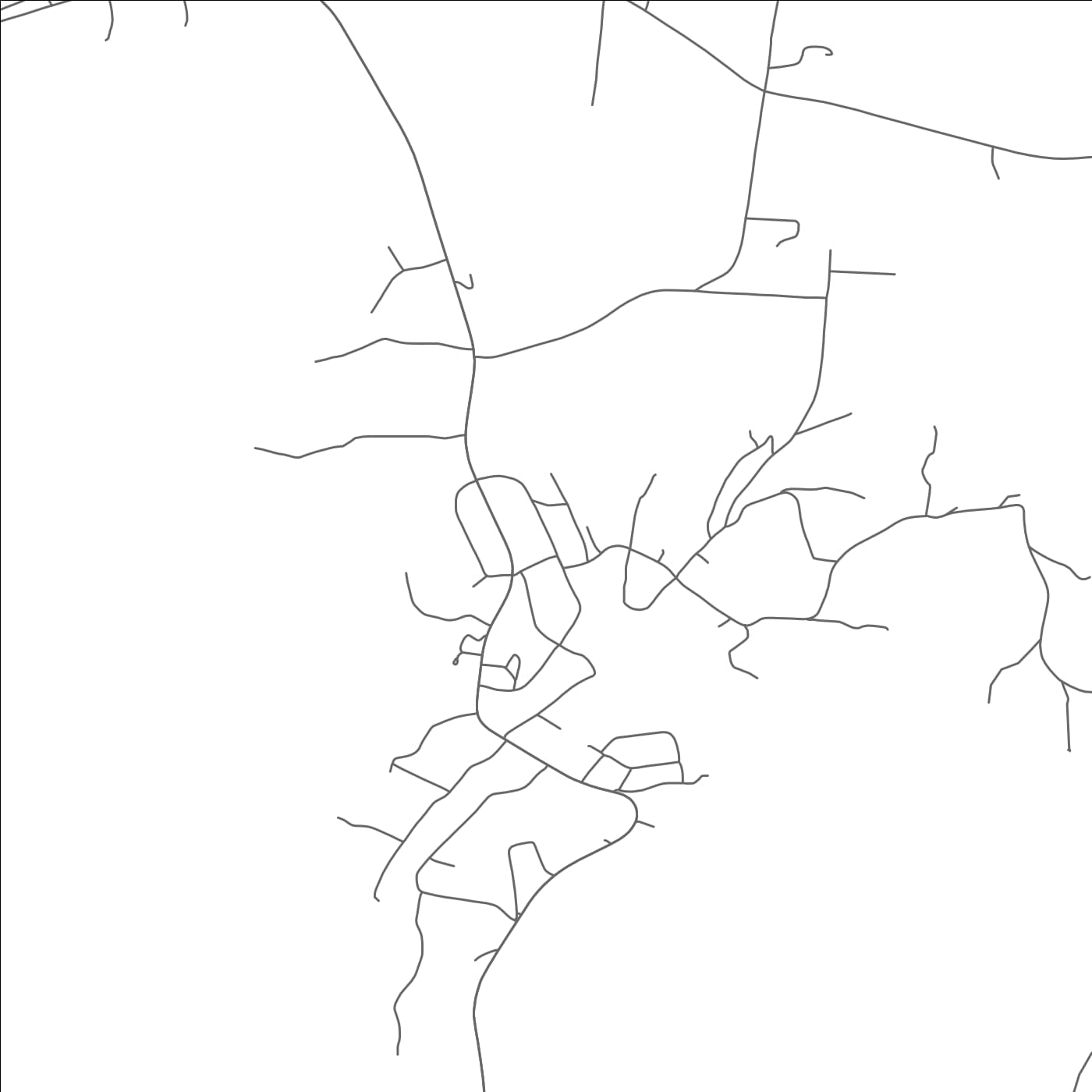 ROAD MAP OF PALMER, TENNESSEE BY MAPBAKES