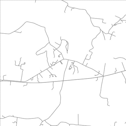 ROAD MAP OF PLEASANT HILL, TENNESSEE BY MAPBAKES