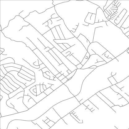 ROAD MAP OF POWELL, TENNESSEE BY MAPBAKES