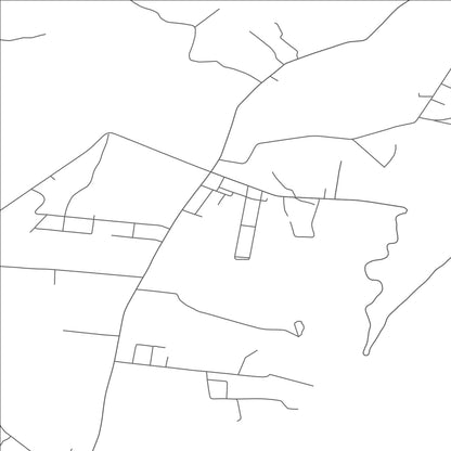 ROAD MAP OF POWELLS CROSSROADS, TENNESSEE BY MAPBAKES