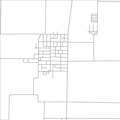 ROAD MAP OF RIDGELY, TENNESSEE BY MAPBAKES