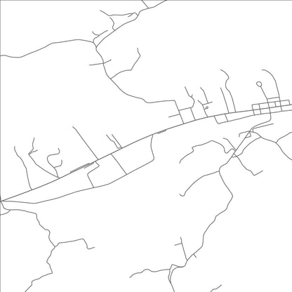 ROAD MAP OF RUTLEDGE, TENNESSEE BY MAPBAKES