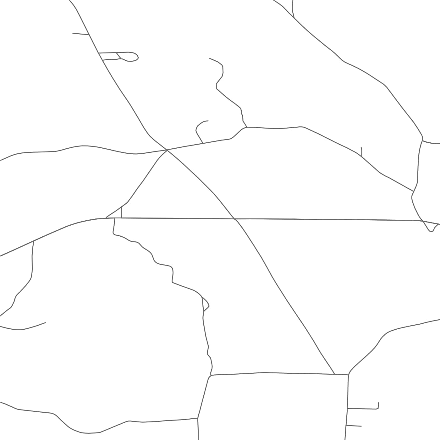 ROAD MAP OF SALTILLO, TENNESSEE BY MAPBAKES