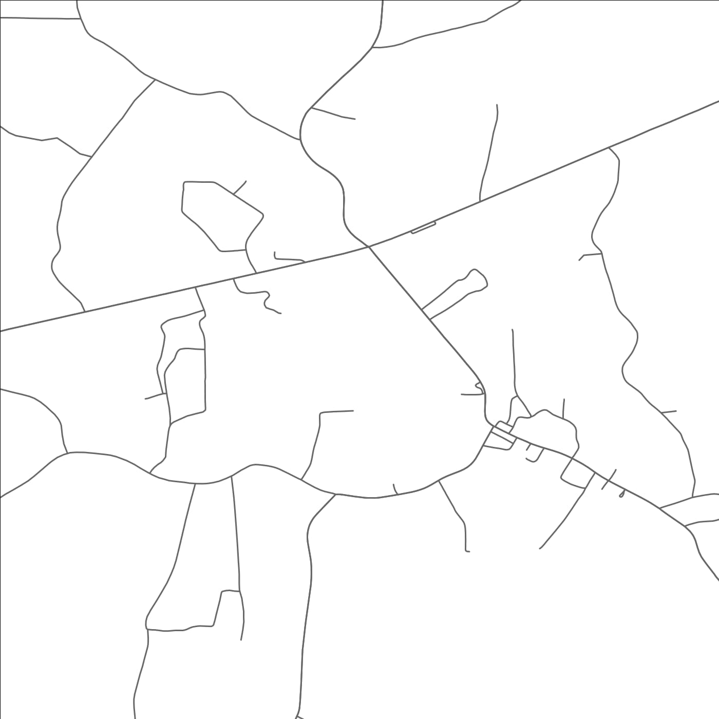 ROAD MAP OF SCOTTS HILL, TENNESSEE BY MAPBAKES