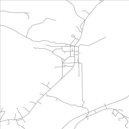 ROAD MAP OF SEQUATCHIE, TENNESSEE BY MAPBAKES