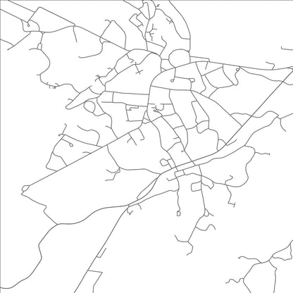 ROAD MAP OF SEWANEE, TENNESSEE BY MAPBAKES