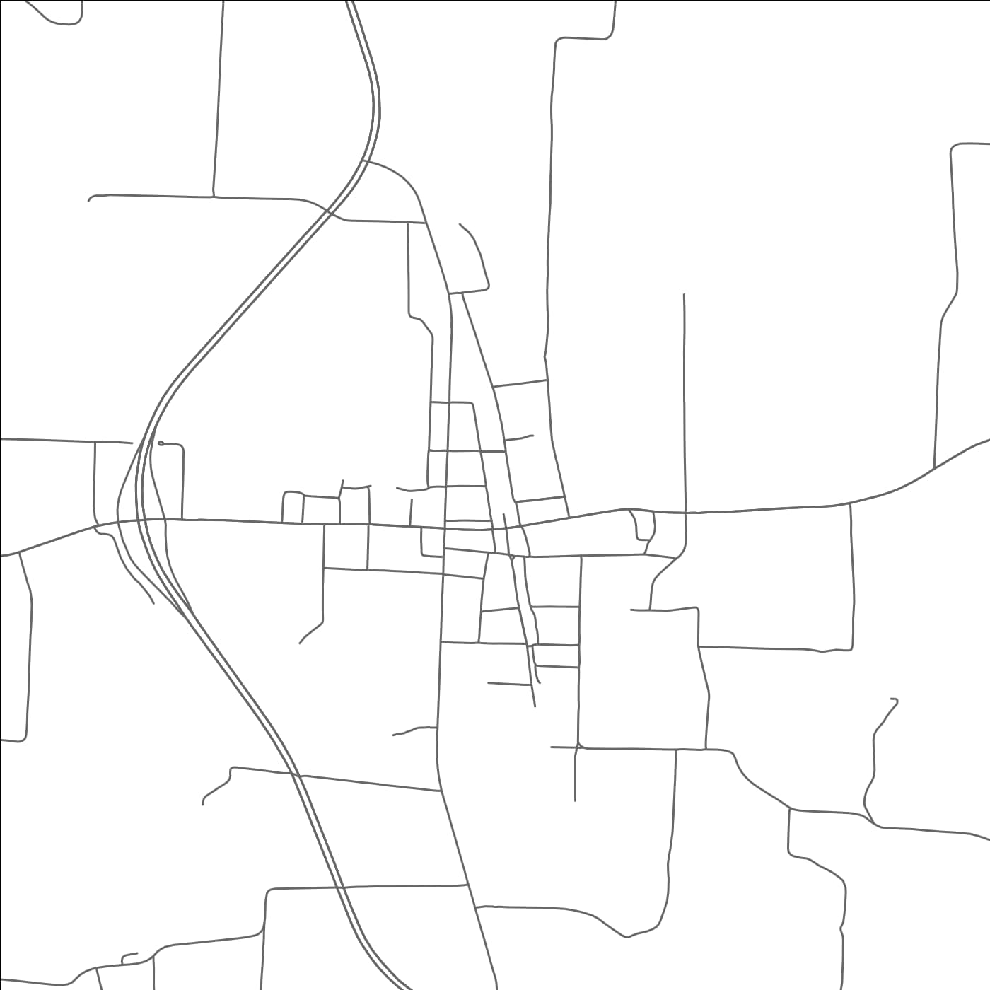 ROAD MAP OF SHARON, TENNESSEE BY MAPBAKES