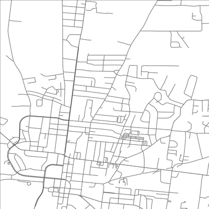 ROAD MAP OF SHELBYVILLE, TENNESSEE BY MAPBAKES