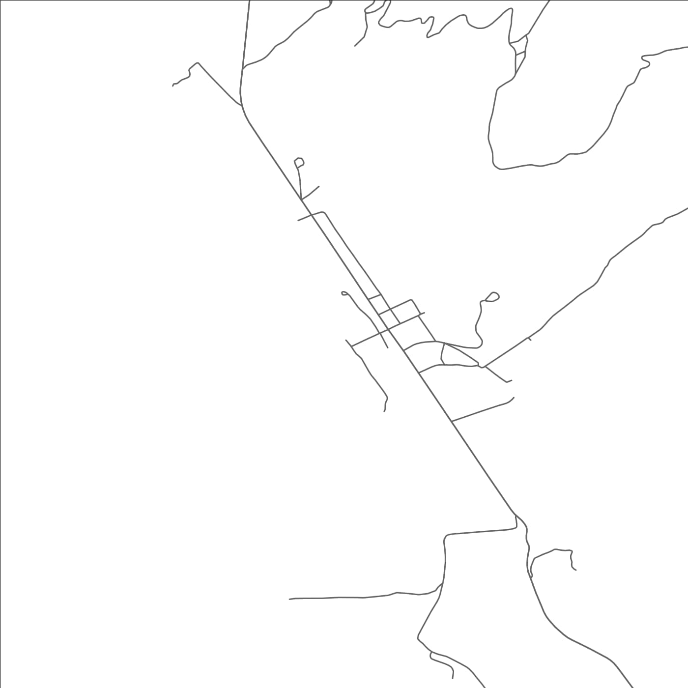 ROAD MAP OF SHERWOOD, TENNESSEE BY MAPBAKES