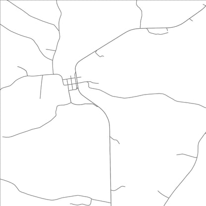 ROAD MAP OF SLAYDEN, TENNESSEE BY MAPBAKES