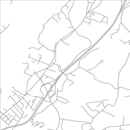 ROAD MAP OF SODDY-DAISY, TENNESSEE BY MAPBAKES