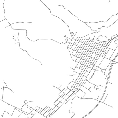 ROAD MAP OF SOUTH PITTSBURG, TENNESSEE BY MAPBAKES