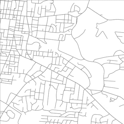 ROAD MAP OF SPRINGFIELD, TENNESSEE BY MAPBAKES