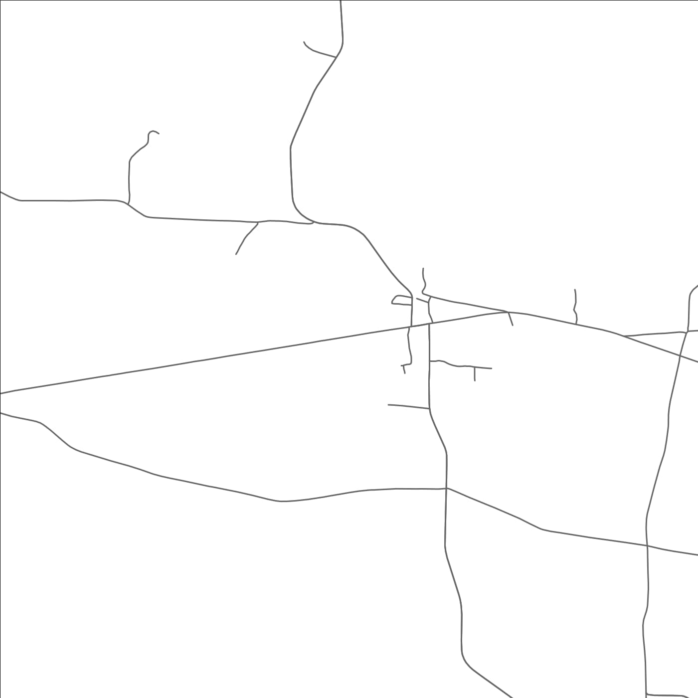 ROAD MAP OF STANTONVILLE, TENNESSEE BY MAPBAKES