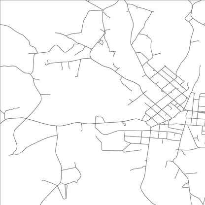 ROAD MAP OF TRACY CITY, TENNESSEE BY MAPBAKES