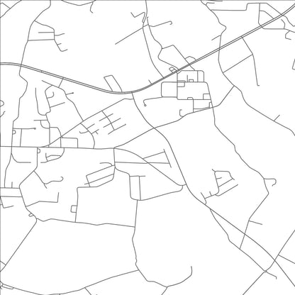 ROAD MAP OF TUSCULUM, TENNESSEE BY MAPBAKES