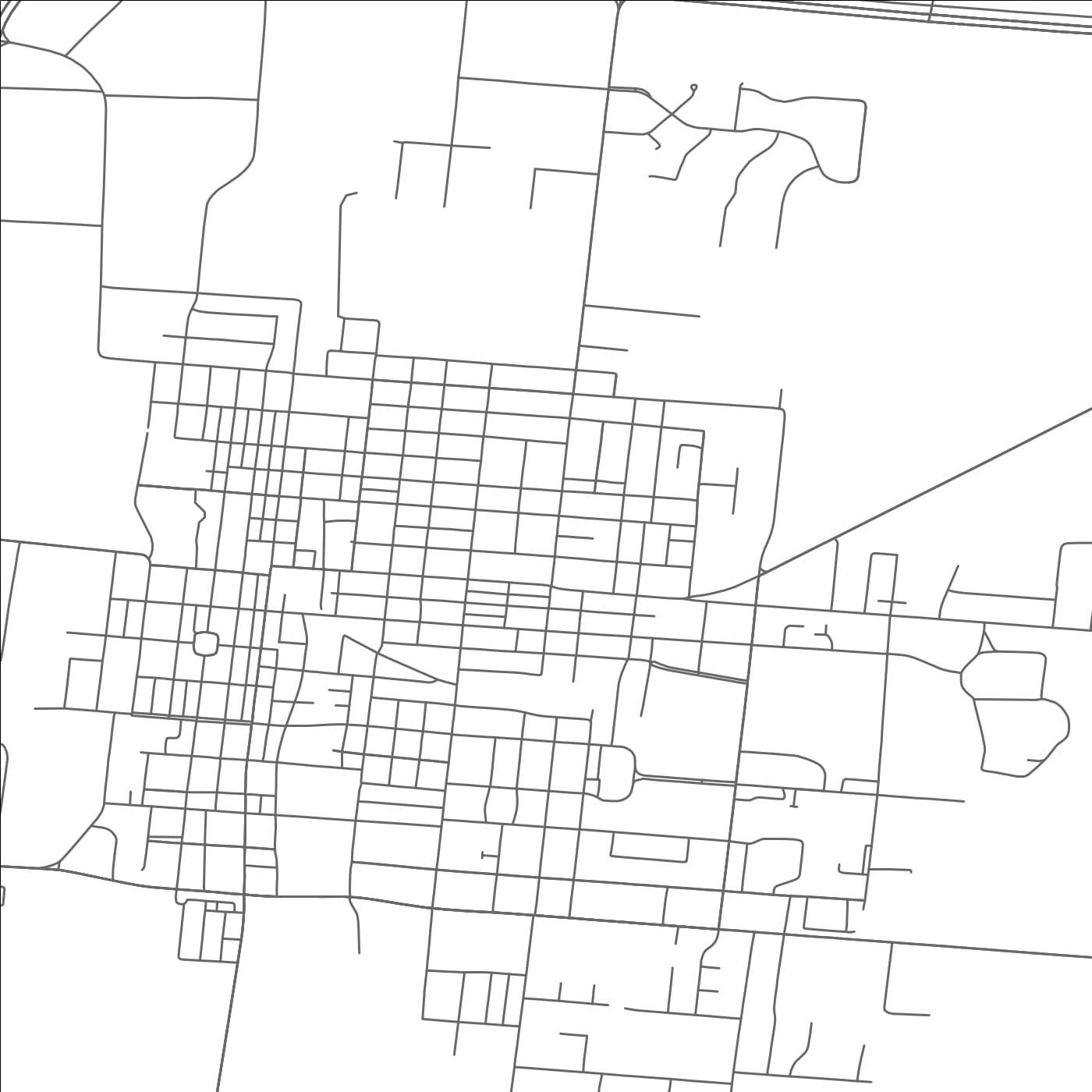 ROAD MAP OF UNION CITY, TENNESSEE BY MAPBAKES