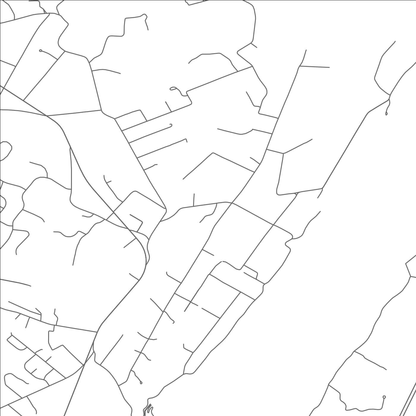 ROAD MAP OF WALDEN, TENNESSEE BY MAPBAKES