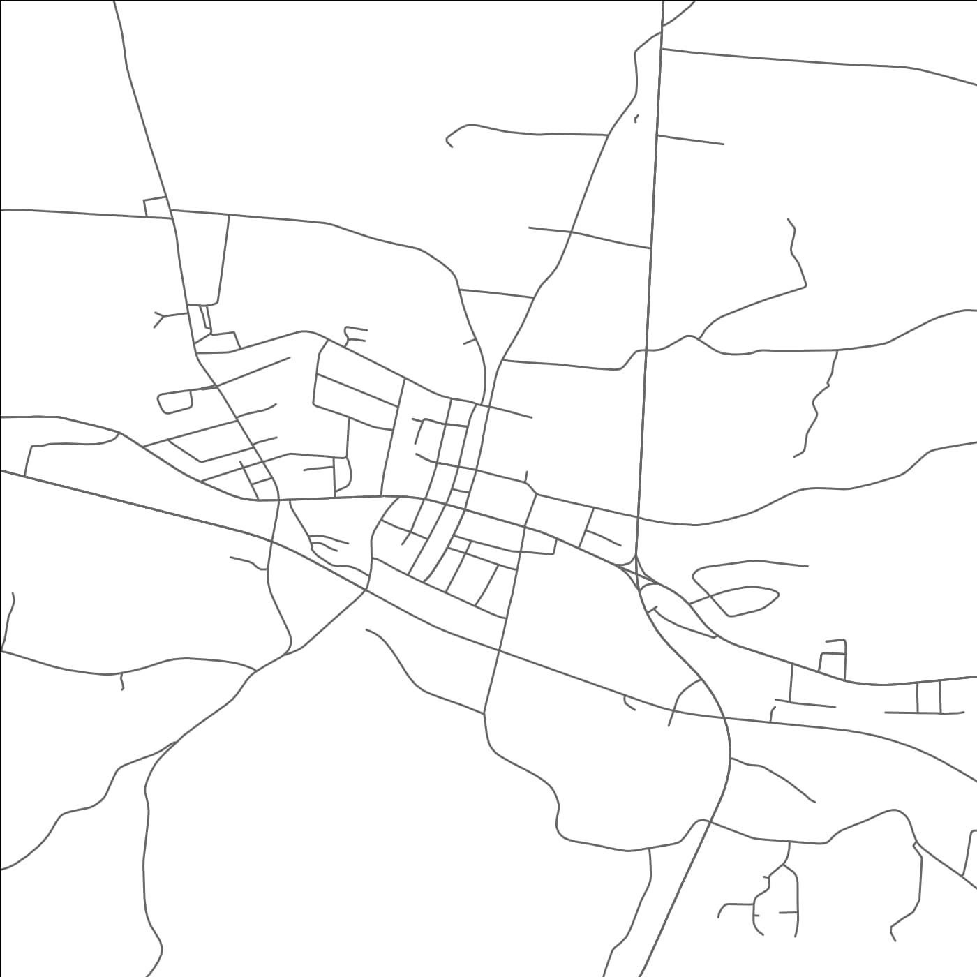 ROAD MAP OF WESTMORELAND, TENNESSEE BY MAPBAKES