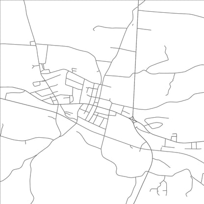 ROAD MAP OF WESTMORELAND, TENNESSEE BY MAPBAKES