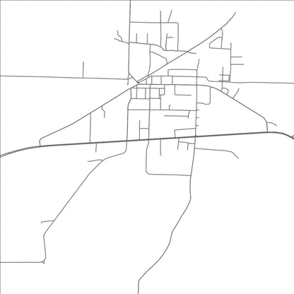 ROAD MAP OF WHITEVILLE, TENNESSEE BY MAPBAKES