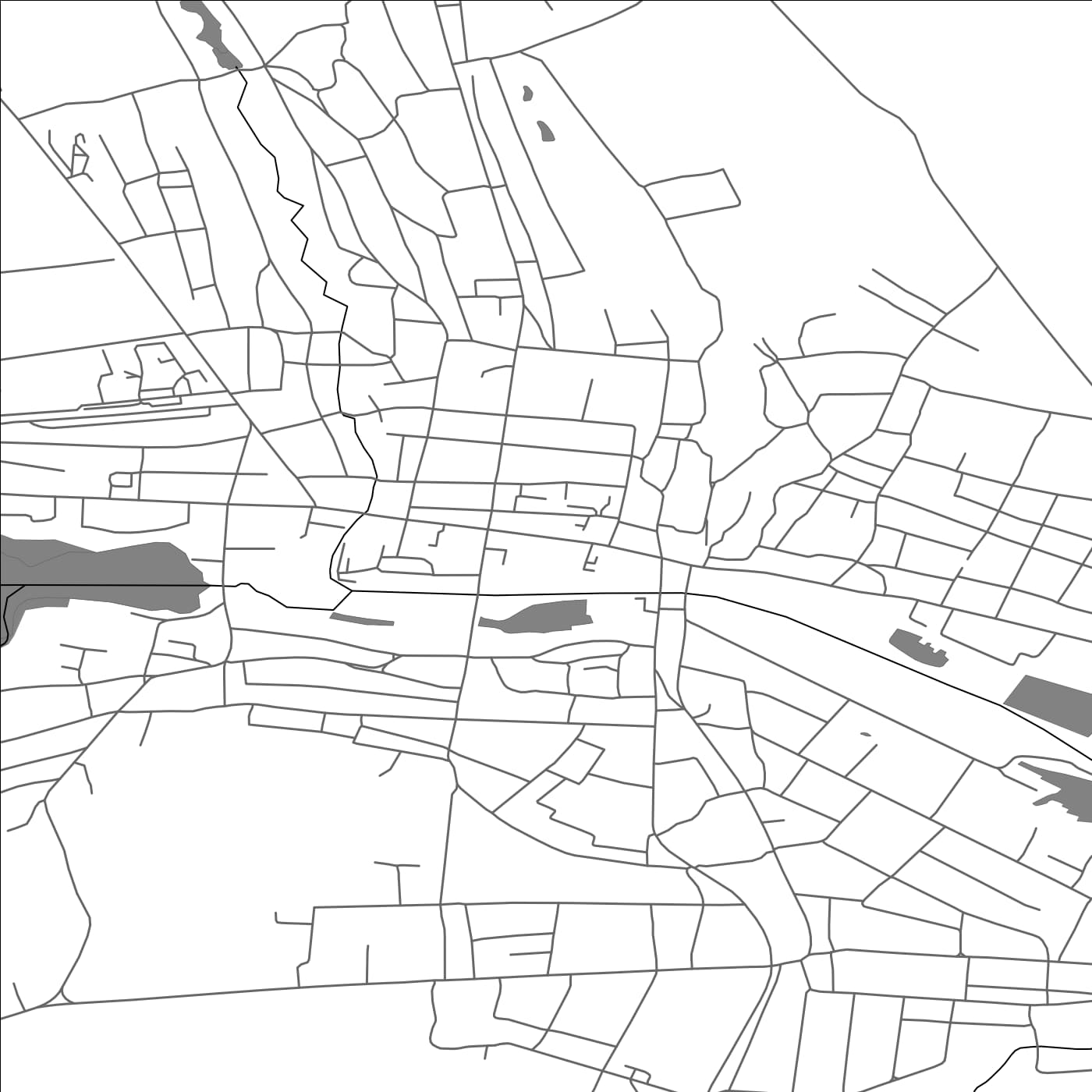 ROAD MAP OF BALTA, UKRAINE BY MAPBAKES