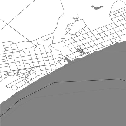ROAD MAP OF BERYSLAV, UKRAINE BY MAPBAKES